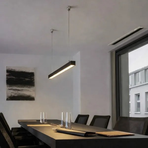 Brilagi - FULLDAY LED függeszték 10/15/20W, 230V, 2700/4000/6000K, 60cm, fekete