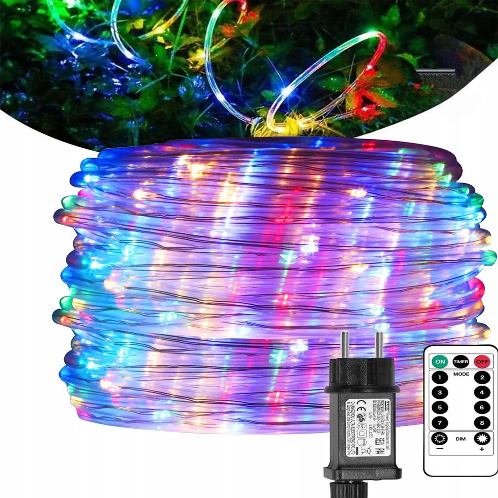 Kültéri fényfüzér 30m 300 Led Kültéri utcai kerti lámpák