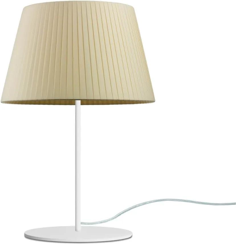 Kami bézs asztali lámpa, ⌀ 26 cm - Sotto Luce