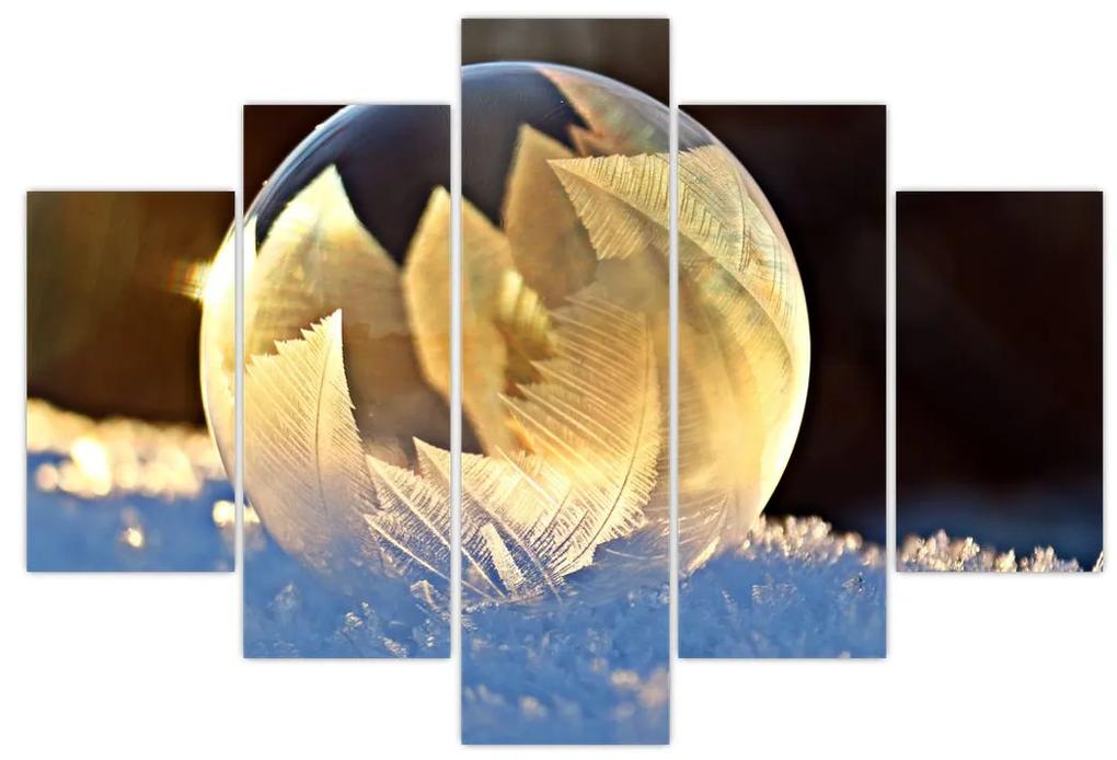 Kép - fagyott buborékok (150x105 cm)