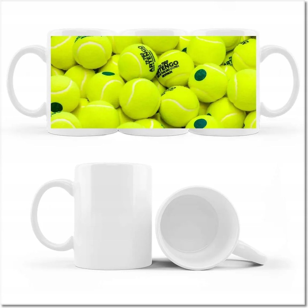 Fotó bögre Teniszlabdák Tenisz