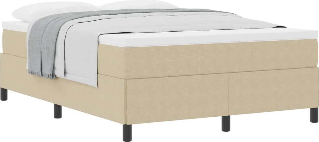vidaXL Boxrugós ágy Szürke zöld 160 x 200 cm Bársonyos szövet