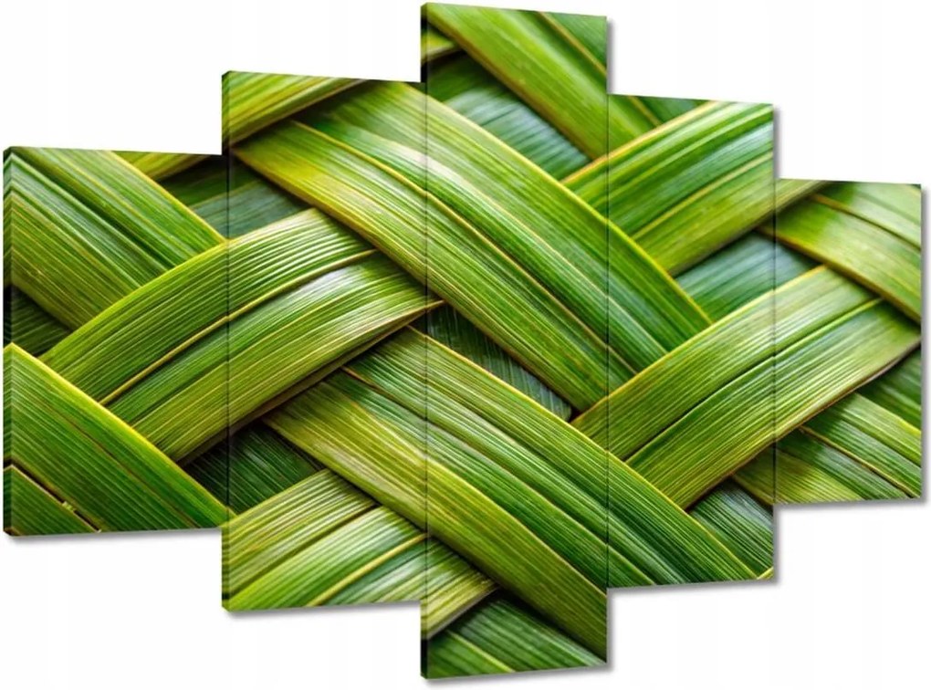 Képek 150x105 Zöld fonott Zöld rattan fonott lemez