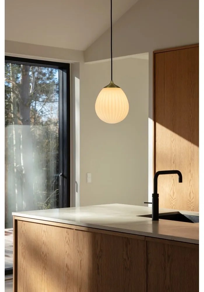 Fehér-aranyszínű lámpabúra ø 21 cm Around the World Mini – UMAGE