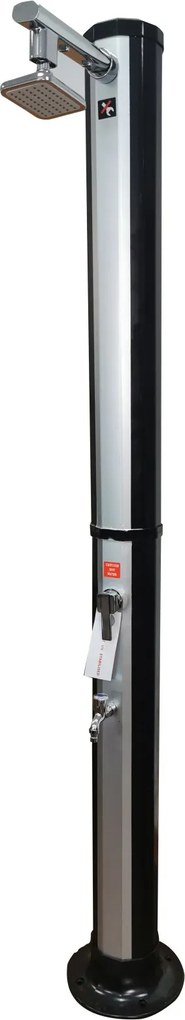 Két részből álló kerti szolár zuhany Hawaj Wonder Rain 35 l | fekete-ezüst