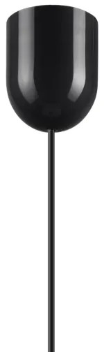 ULLE kábeles függőlámpa 1xE27/15W/230V fekete