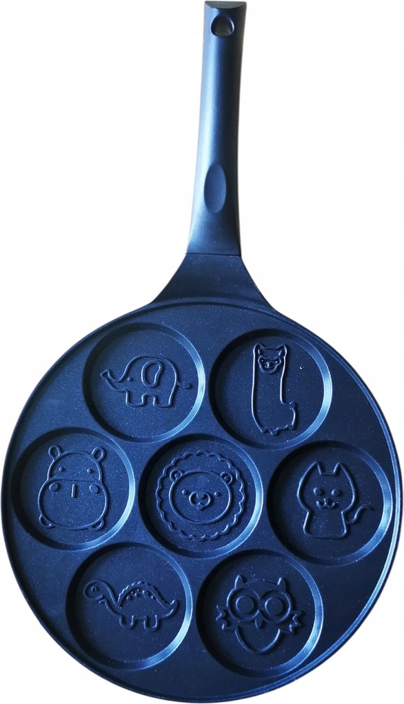 Pancake palacsintasütő Smukee 26cm Állatok fekete Indukciós