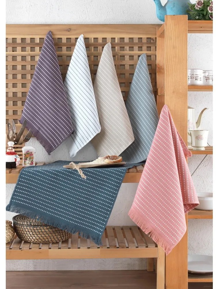 Pamut konyharuha szett 6 db-os 40x60 cm Berlino – Foutastic