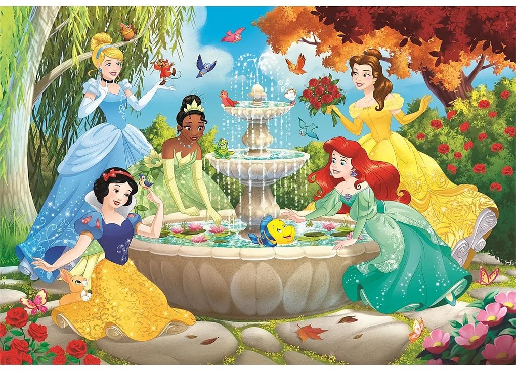 Disney Hercegnők Fountain 60 db-os puzzle Clementoni