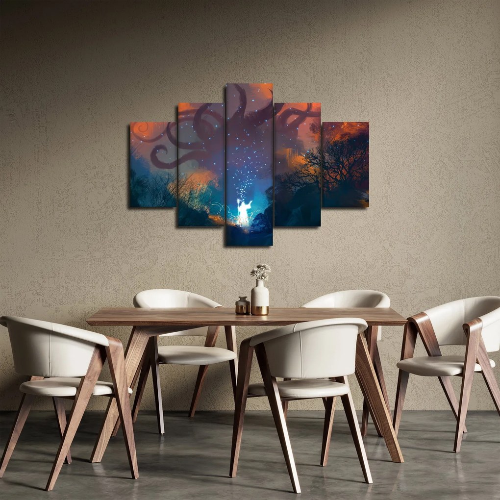 Kép - mágikus varázsló (150x105 cm)