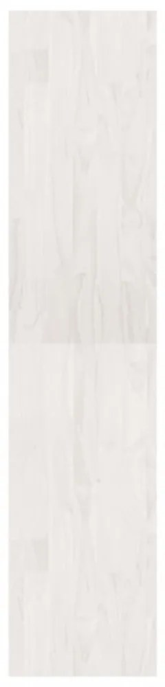 fehér fenyőfa könyvszekrény térelválasztó 40 x 30 x 135,5 cm