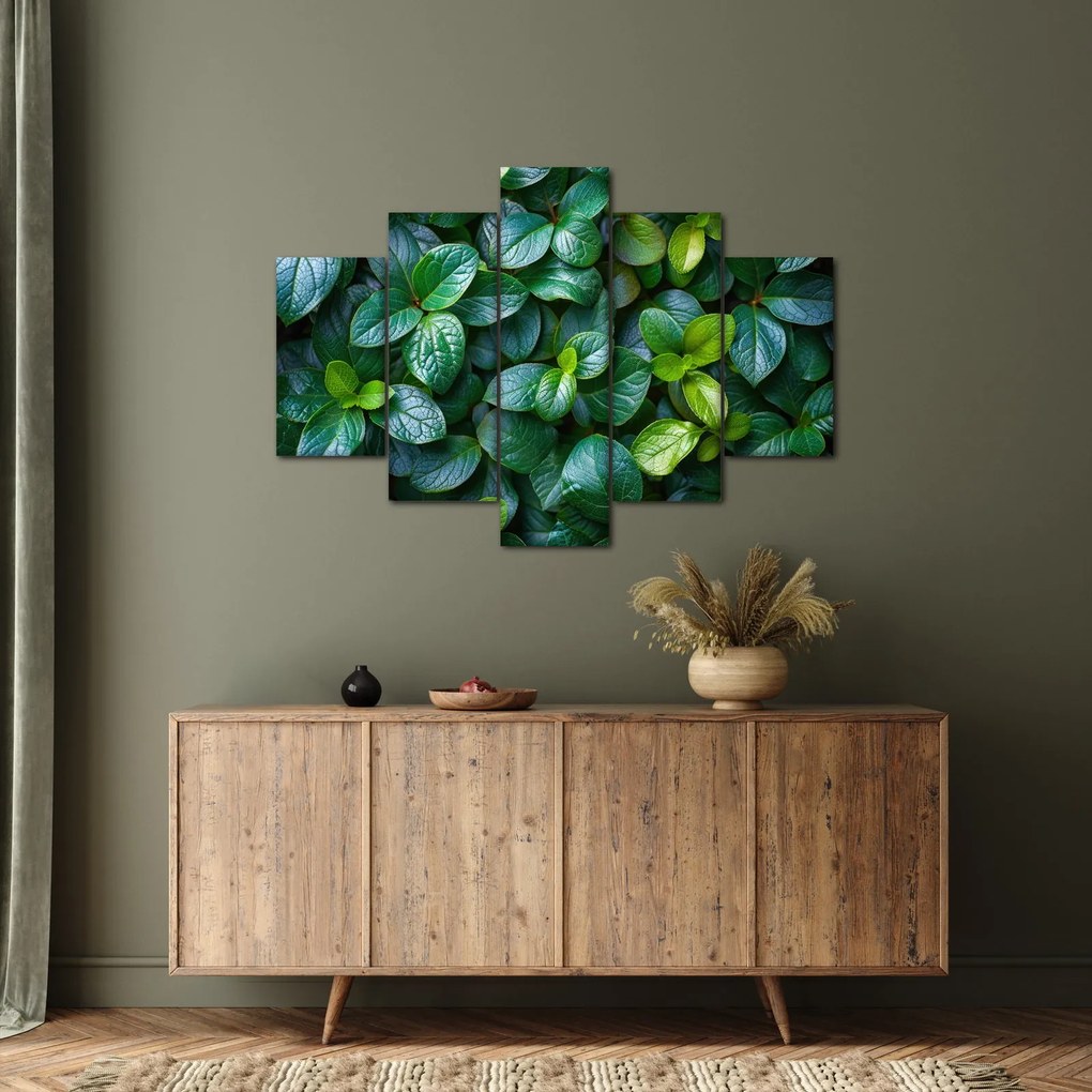 Kép - Zöld növények (150x105 cm)
