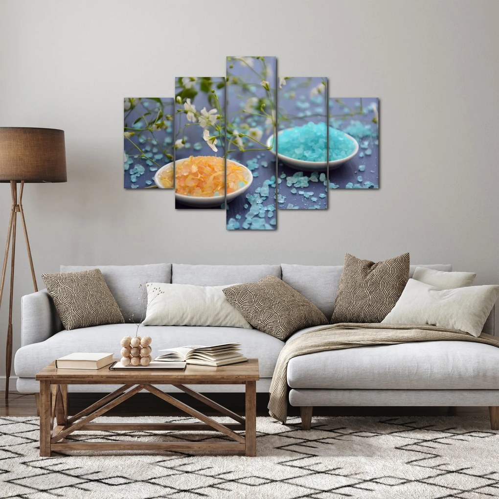 Színes tengeri só képe (150x105 cm)