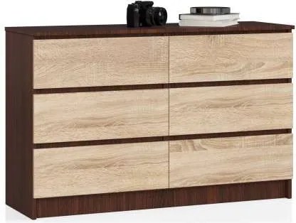 Komód P77_120 - wenge-sonoma