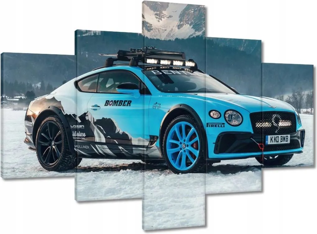 Vászonkép 100x70 Bentley Téli évszak Tél