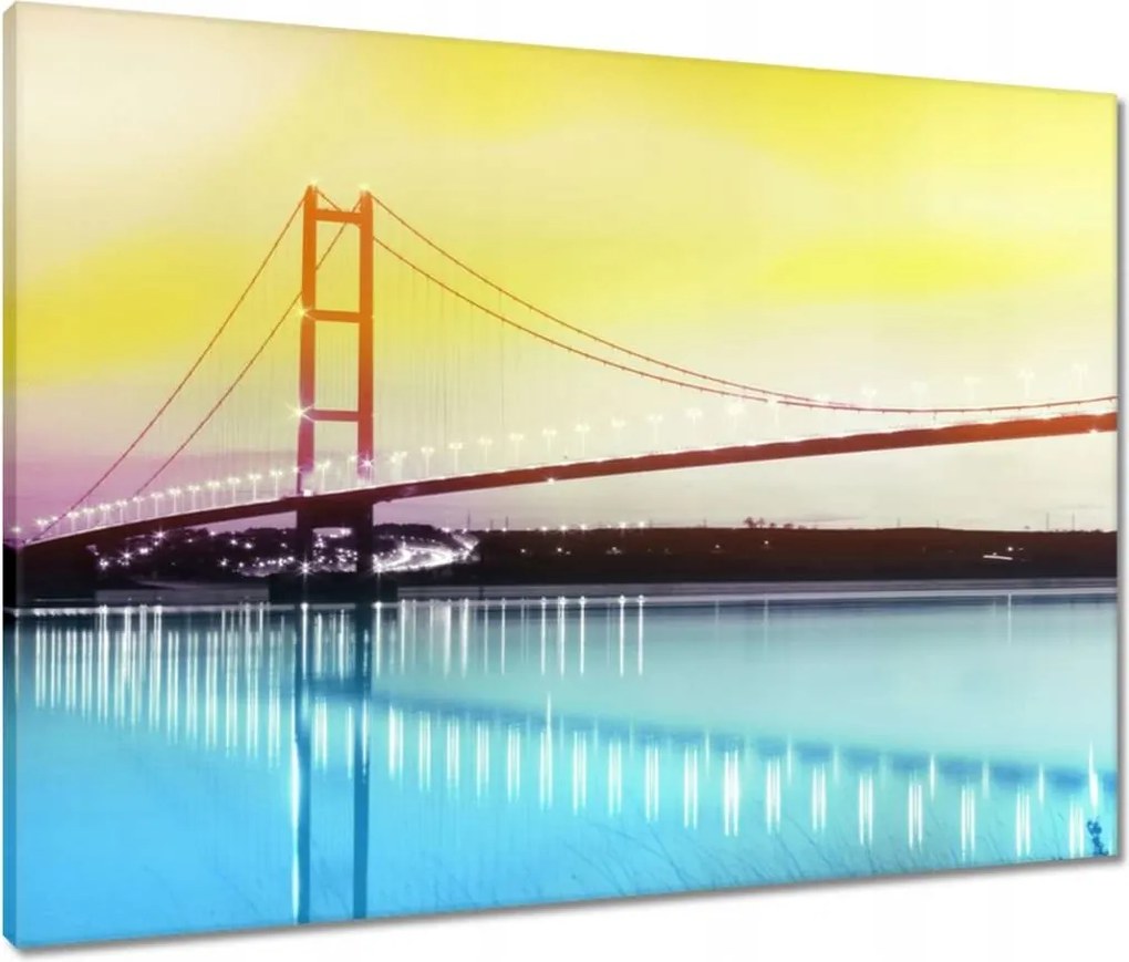 Vászonkép 80x60 Híd az USA-ban