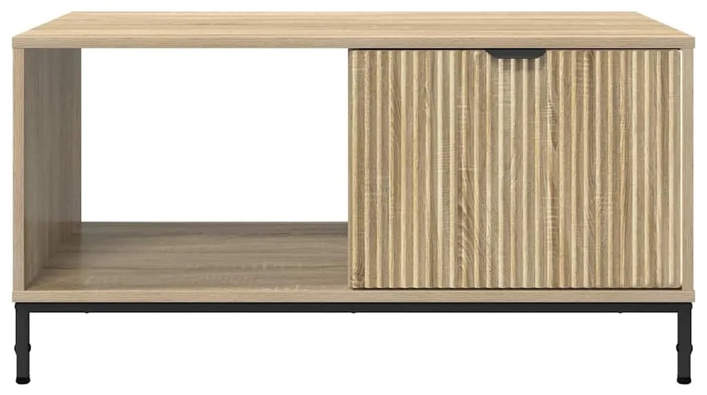 Dohányzóasztal sonoma tölgy 90 x 49 x 46 cm Faanyag