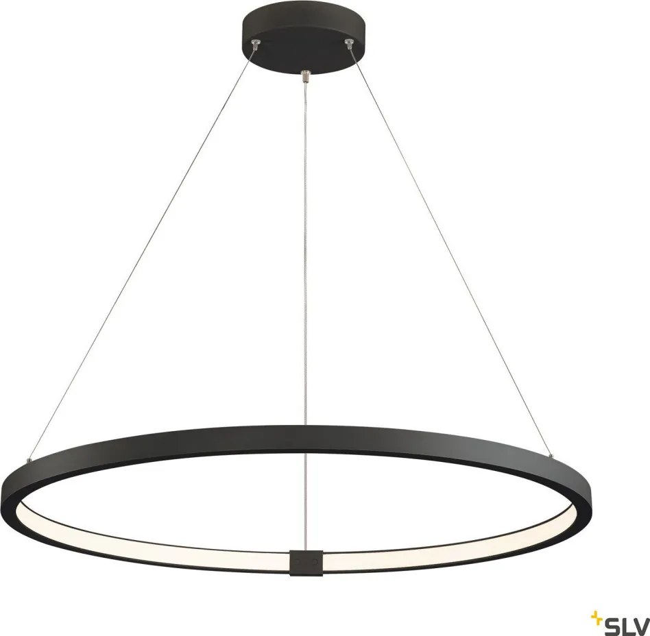SLV 1002911 ONE Modern Led Függesztett Lámpa Fekete LED IP20