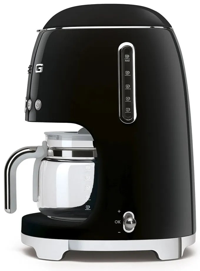 Fekete filteres kávéfőző 50's Retro Style - SMEG