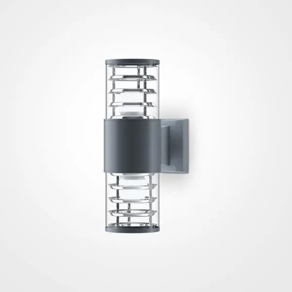 Maytoni O576WL-02GR - Kültéri fali lámpa BRONX 2xE27/60W/230V IP54 antracit