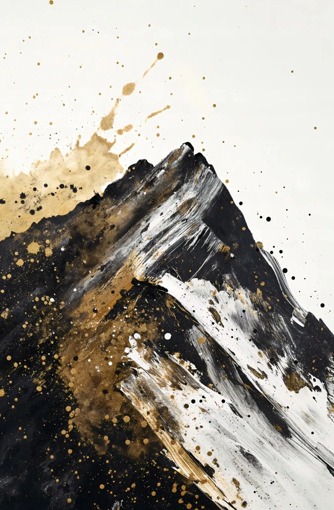 Poszter 53x81cm Arany csúcsok