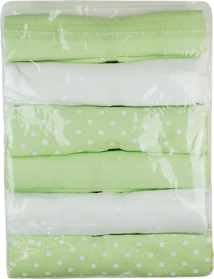 Textil pelenka csomag 6 db-os 70x70cm -