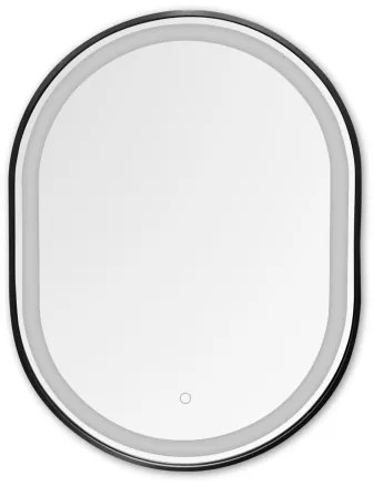 Zuma Line D2383 - LED Fürdőszobai tükör háttérvilágítással 24W/230V 3000/4000/6000K IP44 fekete