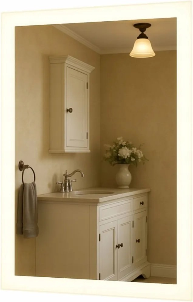 Taurus Tükör Kapcsoló Nélkül 60 X 60 Led Világítás