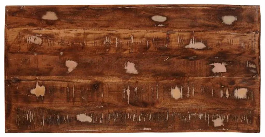 Öltözködőasztal Barna 90 x 76 x 45 cm Tömör újrahasznosított fa