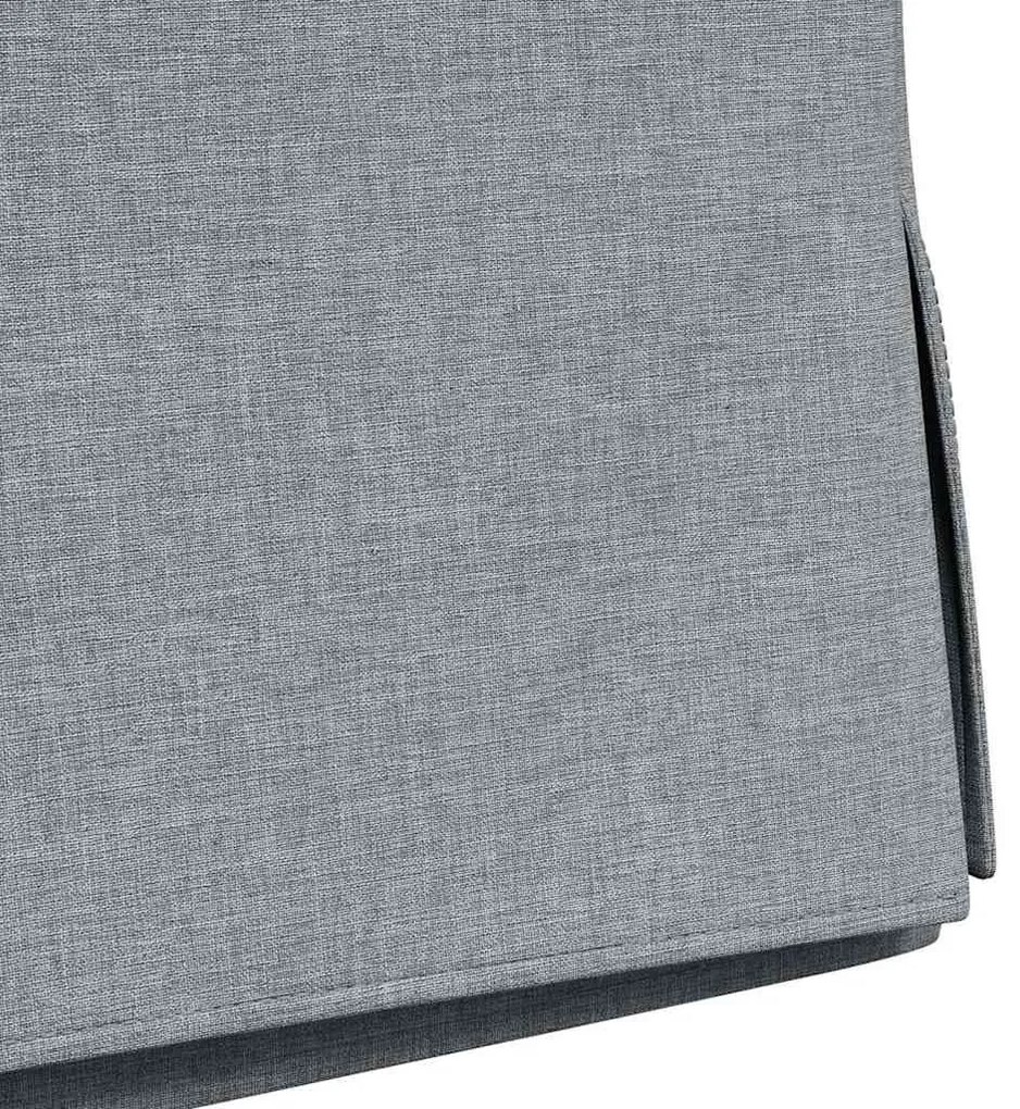 Étkező Székek 2 pcs Világosszürke 57 x 67 x 98 cm szövet