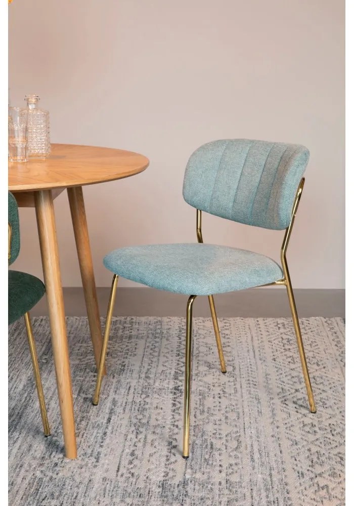 Világoszöld étkezőszék szett 2 db-os Jolien – White Label