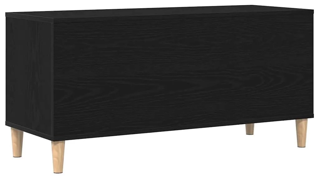 Rekord Szekrény Fekete Tölgy 100x38x48 cm Műgyanta