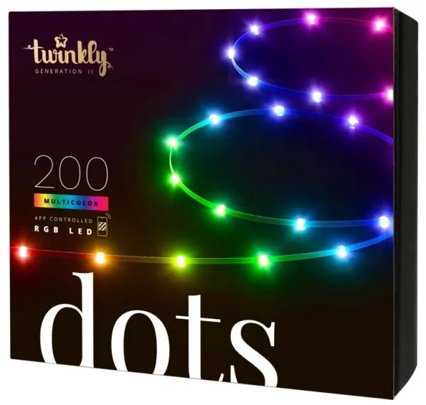 Twinkly TWD200STP-BEU - LED RGB Kültéri dimmelhető Szalag 200xLED 10m IP44 WiFi