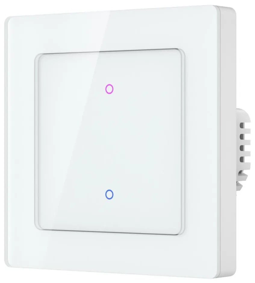 Immax NEO 07539L - 2 gombos SMART kapcsoló 230V Wi-Fi Tuya