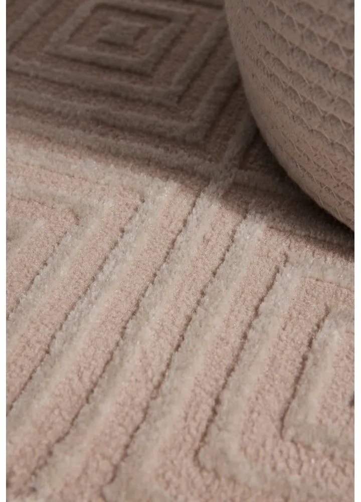 Bézs futószőnyeg 80x240 cm Perles Tourmaline – Elle Decoration