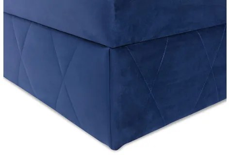 Franciaágy 140 cm Tebsano (krém) (ágyráccsal és matraccal) (tárolóhellyel). 1104202