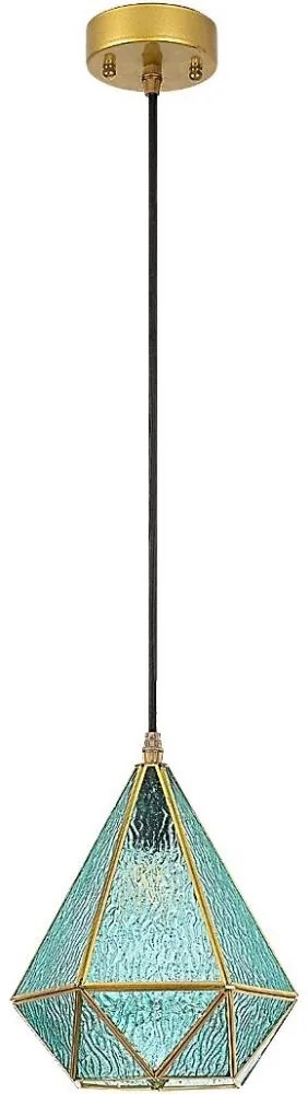 Rabalux Rabalux 72244 - Csillár zsinóron NORAH 1xE14/40W/230V kék/arany RL72244
