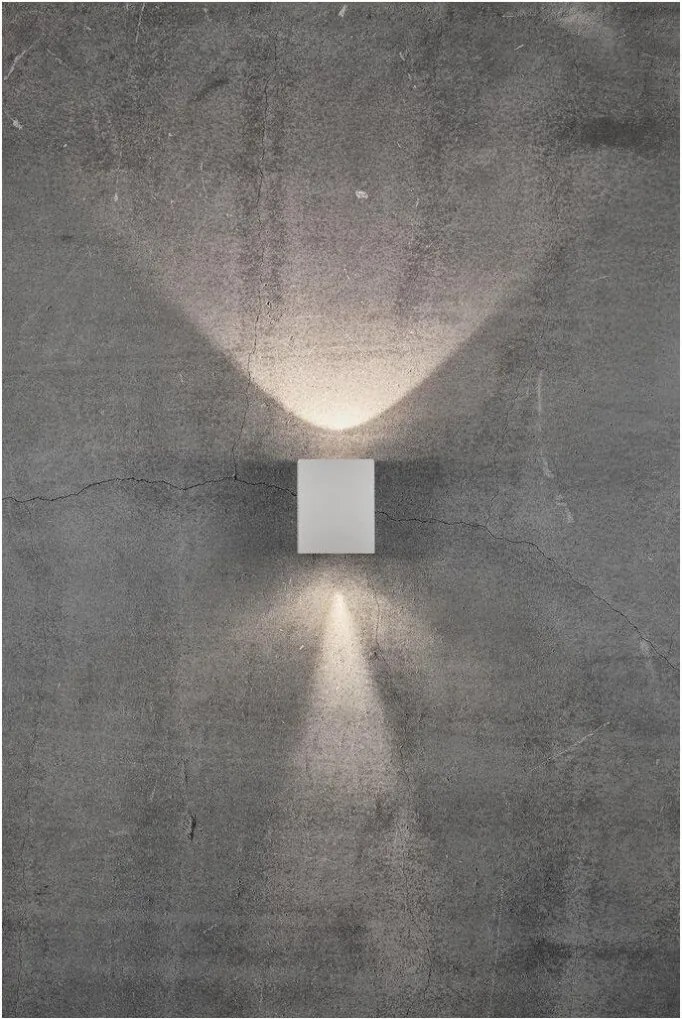 NORDLUX 49711001 CANTO Modern Kültéri Fali Lámpa Fehér LED IP44
