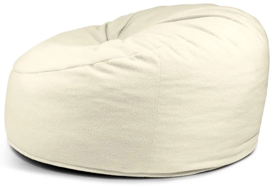 Barna buklé babzsákfotel Om 135 – SLOWDOWN