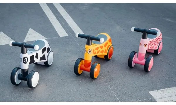 Lionelo - Tolós bicikli SAMMY rózsaszín