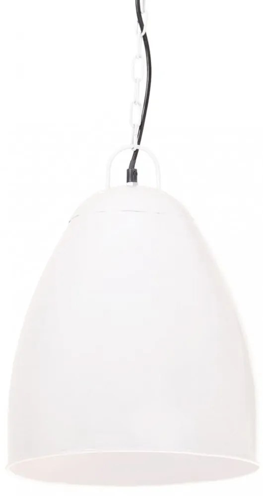 kerek fehér ipari függőlámpa 25 W 32 cm E27