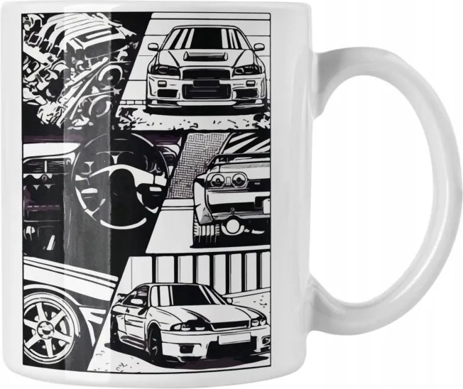 Nissan Skyline Gtr bögre Japán Autó-Motor Jdm