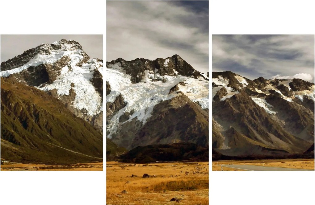Mount Sefton, Új-Zéland képe (90x60 cm)