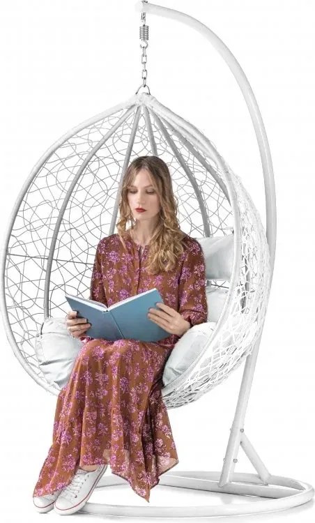 AKCIÓ Fehér függőszék KOKON állvány nélkül II. osztály