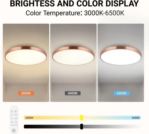 Immax NEO 07323L-LED Fényerőszabályozható mennyezeti lámpa SEMPLICI 96W/230V Ø80 cm Wi-Fi Tuya rózsaszín + távirányító