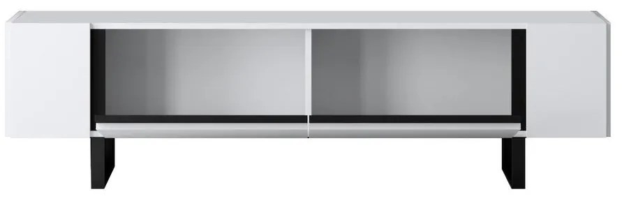TV szekrény Yildiz - White, Black