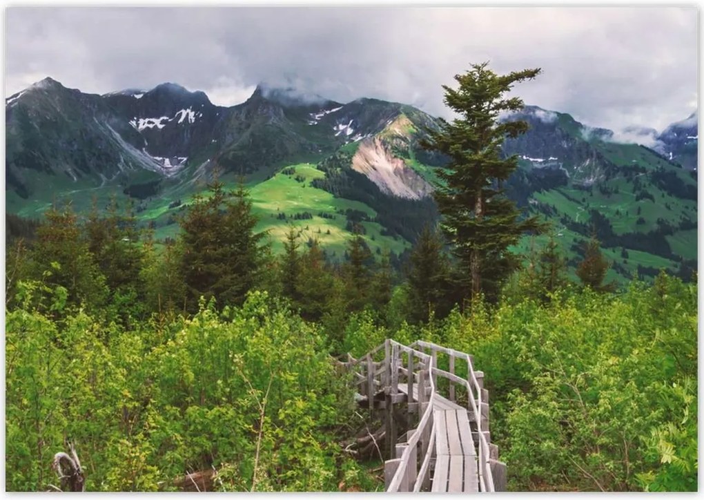 Poszterek 100x70 Híd Építészet Tájkép