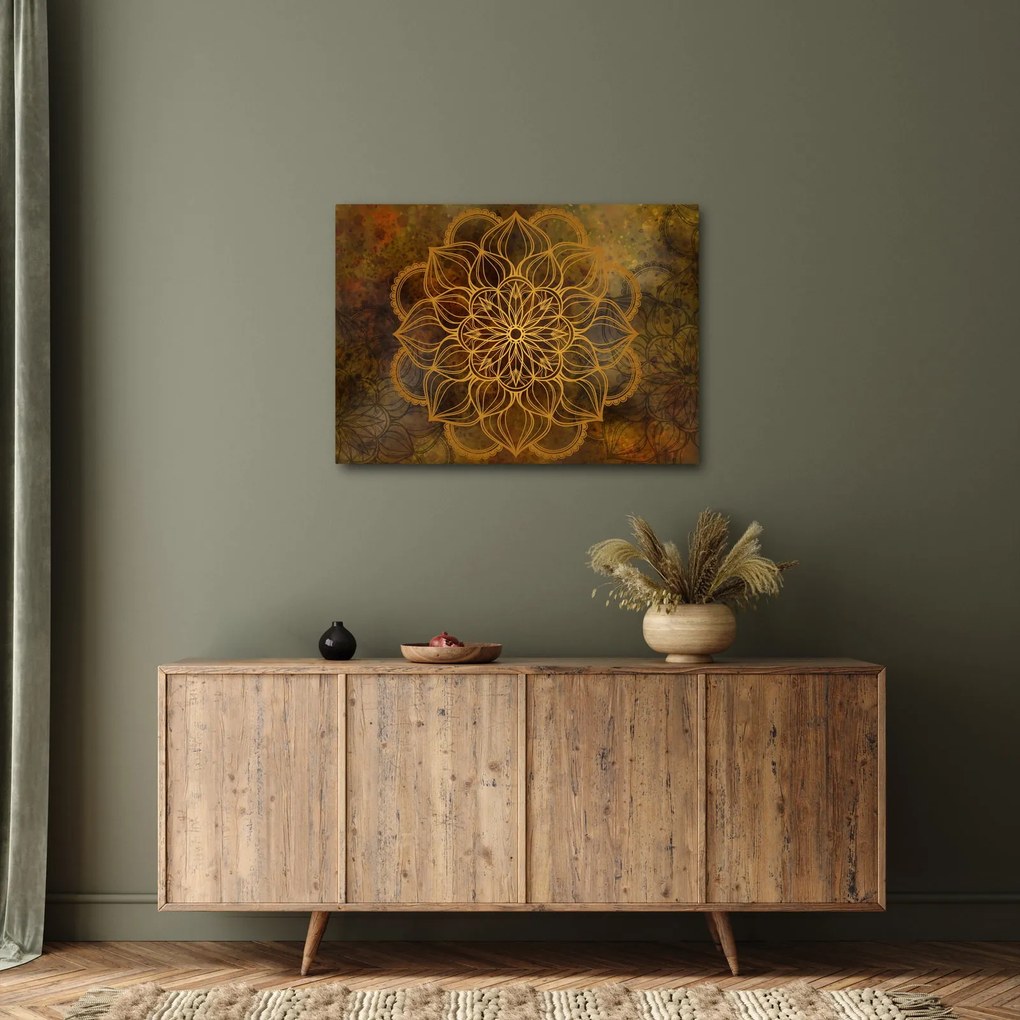 Kép - Az öröm mandala (70x50 cm)