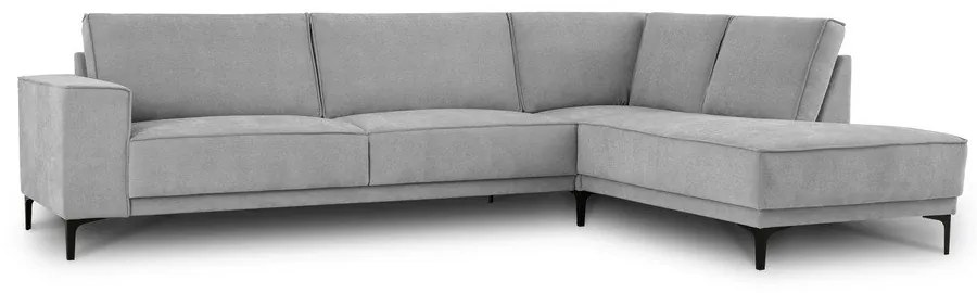 Szürke sarokkanapé (jobb oldali-L alakú) Copenhagen – Scandic