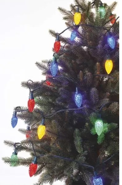 LED Karácsonyi kültéri lánc 50xLED/8 mód 14,8m IP44 többszínű